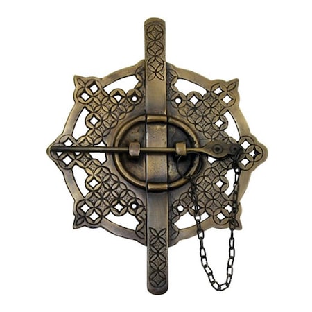 Patioplus Large Ornately Carved Asian - Style Latch PA2582333